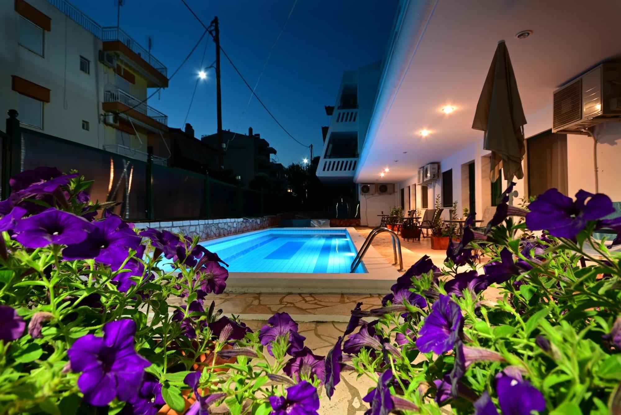 Villa Cariatis Nea Kallikrateia Ngoại thất bức ảnh