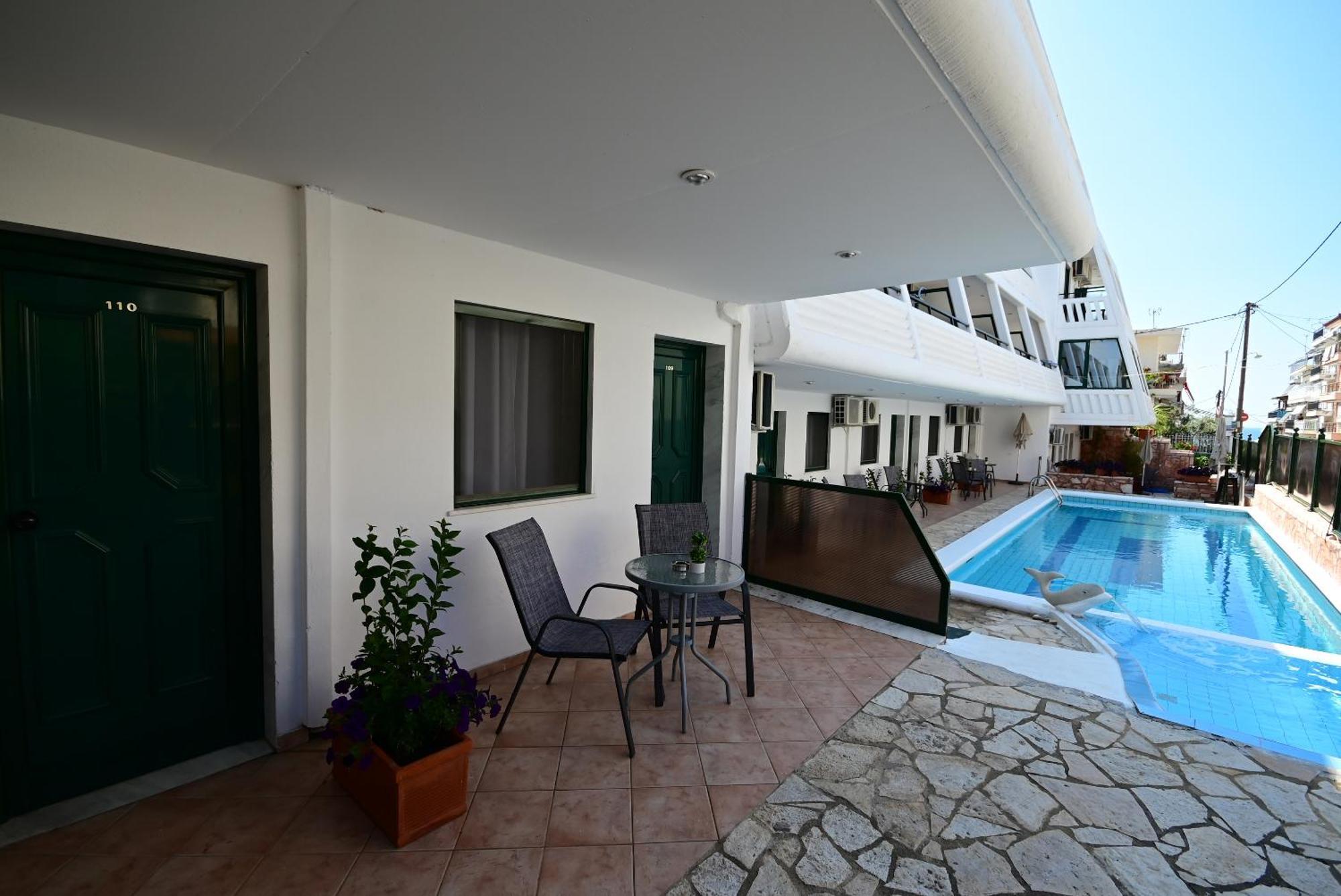 Villa Cariatis Nea Kallikrateia Ngoại thất bức ảnh